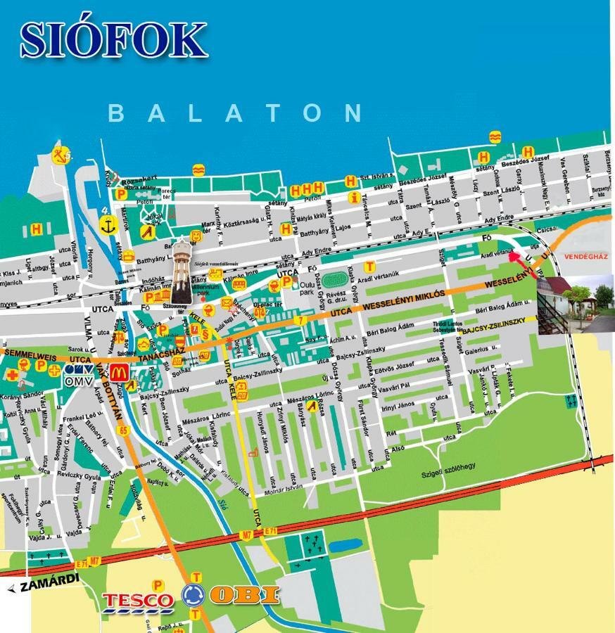Aradi Apartman Siofok Exterior photo